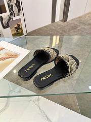 Prada Summer Slippers Black - 5