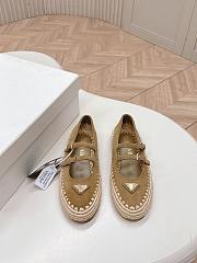 Prada Suede ballerinas beige - 1