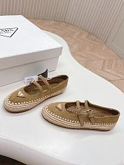 Prada Suede ballerinas beige - 5