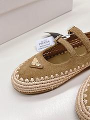 Prada Suede ballerinas beige - 2