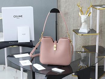 Celine Small Camille 16 Soft Bag In Smooth Calfskin Soft Peach - 24.5cm