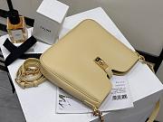 Celine Small Camille 16 Soft Bag In Smooth Calfskin Spring Yellow - 24.5cm - 3