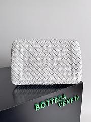 Bottega Veneta Large Parachute Bag White 30cm - 2