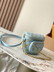 Louis Vuitton M83694 Mini Bumbag Baby Blue - 17 x 12 x 9.5 cm - 4
