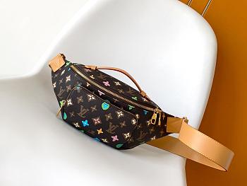 Louis Vuitton M24858 Rush Bumbag Chocolate Monogram - 30 x 15 x 8 cm