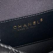 Chanel 25 Small Handbag Shiny Lambskin & Gold-Tone Metal Black 30cm - 6