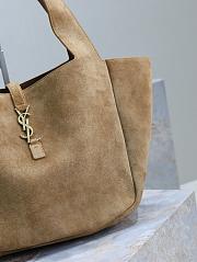YSL le 5 à 7 bea In Suede Golden leaf - 50x28x18cm - 4