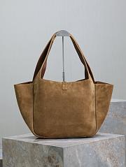 YSL le 5 à 7 bea In Suede Golden leaf - 50x28x18cm - 2