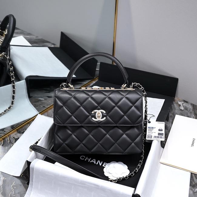 Chanel Trendy CC Handbag with Diamond - 25x17x12cm - 1