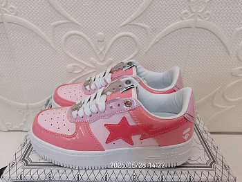A Bathing Ape Bape Sta Low Pink