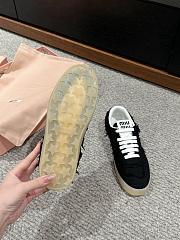 Miu Miu denim sneakers in black - 3