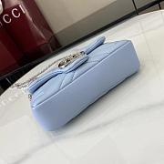 Gucci GG Marmont mini shoulder bag 841290 blue - 17cm - 6