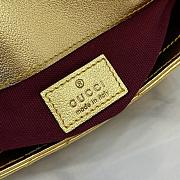 Gucci GG Marmont Super Mini Bag 476433 Gold - 16.5x10x4.5cm - 6