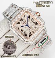 Cartier Moissanite Watch 40mm - 5