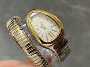 Bvlgari Serpenti Tubogas Watch in Silver & Gold - 4