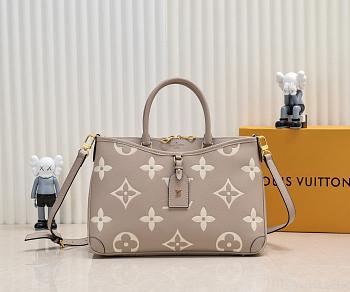 Louis Vuitton M46504 Trianon MM Tourterelle/cream beige color - 36 x 22 x 9 cm