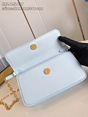 Louis Vuitton M14547 Wallet On Chain LV Bloom Blue - 20cm - 5