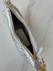 Chanel Hobo Handbag AS5528 Silver - 26cm - 5