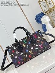 LV x TM M13260 OnTheGo East West Chain Black Multicolored - 25 x 13 x 10 cm - 3