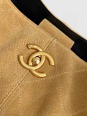 Chanel 25a Shopping Bag Beige & Black - 36x24x12cm - 4