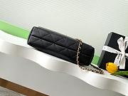 Chanel 25a Small Shopping Bag Grey & Black - 29x18x8cm - 6