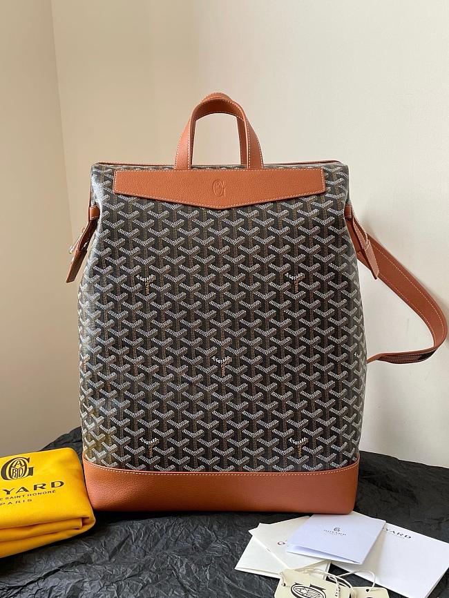 Goyard Cisalpin Backpack Black & Tan - 43x33x14cm - 1