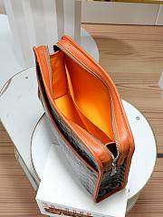 Goyard Jouvence GM Toiletry Bag Black & Tan - 29.5x7.5x23cm - 6