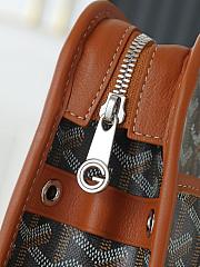 Goyard Jouvence GM Toiletry Bag Black & Tan - 29.5x7.5x23cm - 5