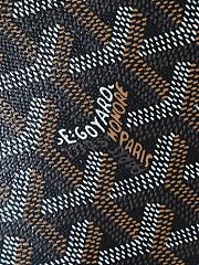 Goyard Jouvence GM Toiletry Bag Black & Tan - 29.5x7.5x23cm - 2