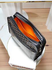 Goyard Jouvence GM Toiletry Bag Black - 29.5x7.5x23cm - 6