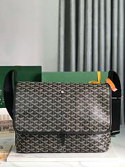 Goyard Capetien MM Messenger Bag Black - 39x13x26cm - 1