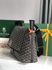 Goyard Capetien MM Messenger Bag Black - 39x13x26cm - 4