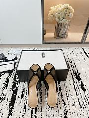 Chanel Mesh Peep Toe Heels 70mm - 6