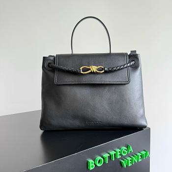 Bottega Veneta Medium Ciao Ciao Black Bag - 34x26x15cm