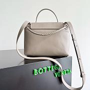 Bottega Veneta Small Ciao Ciao Limestone Bag - 26x19x10.5cm - 4