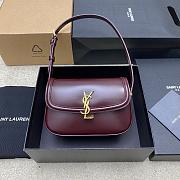 YSL SOLFERINO mini in BOX ROUGE CABERNET - 19x12x7.5cm - 1