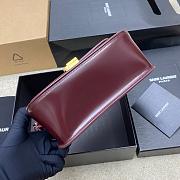 YSL SOLFERINO mini in BOX ROUGE CABERNET - 19x12x7.5cm - 4