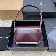 YSL SOLFERINO mini in BOX ROUGE CABERNET - 19x12x7.5cm - 2