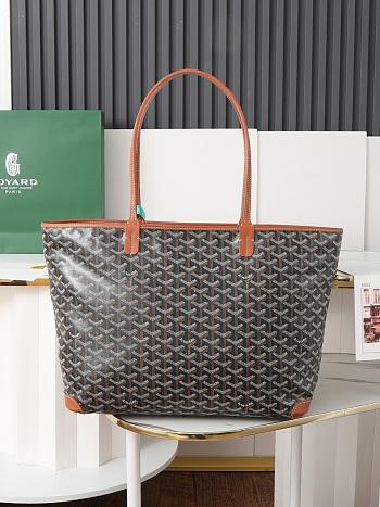 Goyard Artois Tote PM Black & Tan 30cm