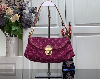 Louis Vuittion Sunset Monogram Denim M95216 - 26x15x9cm