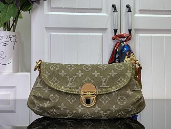 Louis Vuittion Sunset Monogram Denim M95217 - 26x15x9cm
