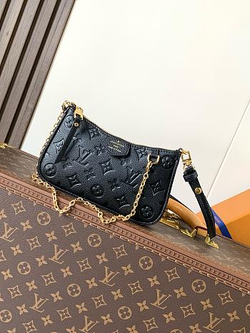 Louis Vuittion M80349 Easy Pouch On Strap in Black - 19 x 11.5 x 3 cm