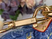 Louis Vuitton x Takashi Murakami Cherry Sunset Denim Monogram - 27x18x3cm - 4
