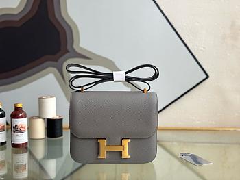 Hermes Constance Mini Dark Gray 19cm