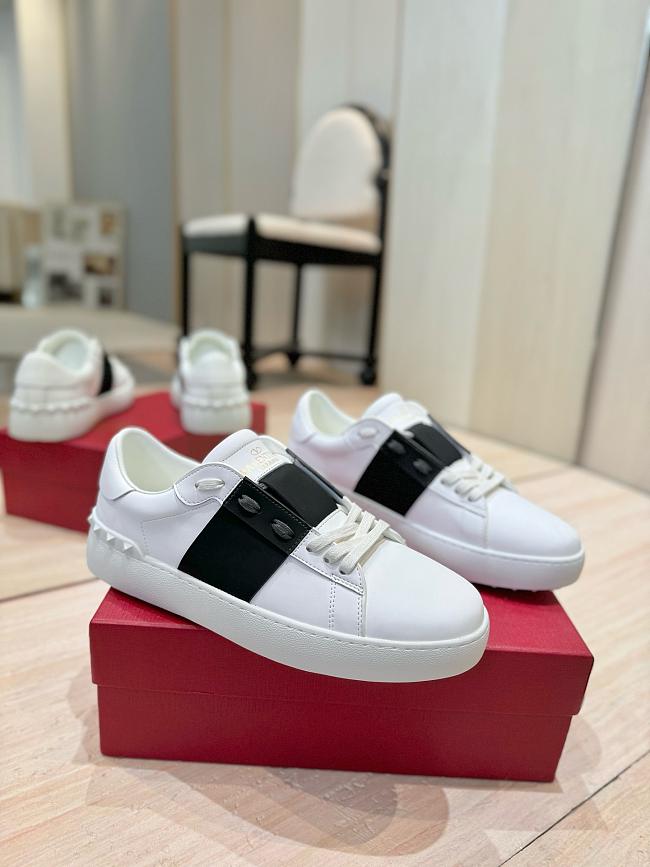 Valentino Garavani Open low-top sneakers Black&White - 1