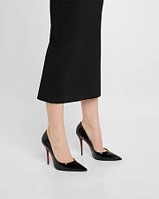 Christian Louboutin Miss Z Patent Red Sole Pumps 100mm - 4