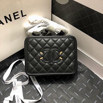Chanel small Caviar Vanity bag 17cm