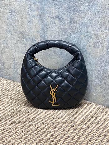 YSL Saint Laurent Icarino Top Handle Bag in Quilted Nappa - 17x13x3cm