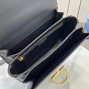 Gucci Siena small shoulder bag Black leather - 22.5x14x8cm - 3