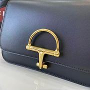 Gucci Siena small shoulder bag Black leather - 22.5x14x8cm - 2